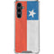 Chile Flag Distressed Galaxy S23 FE Clear Case